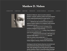 Tablet Screenshot of mattnielsen.com